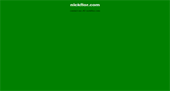 Desktop Screenshot of nickflor.com